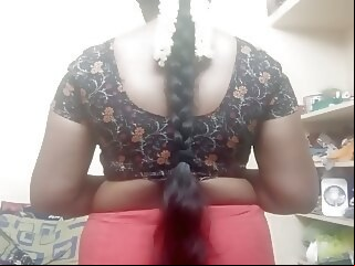 hairy Tamil aunty wearing saree  asian blowjob